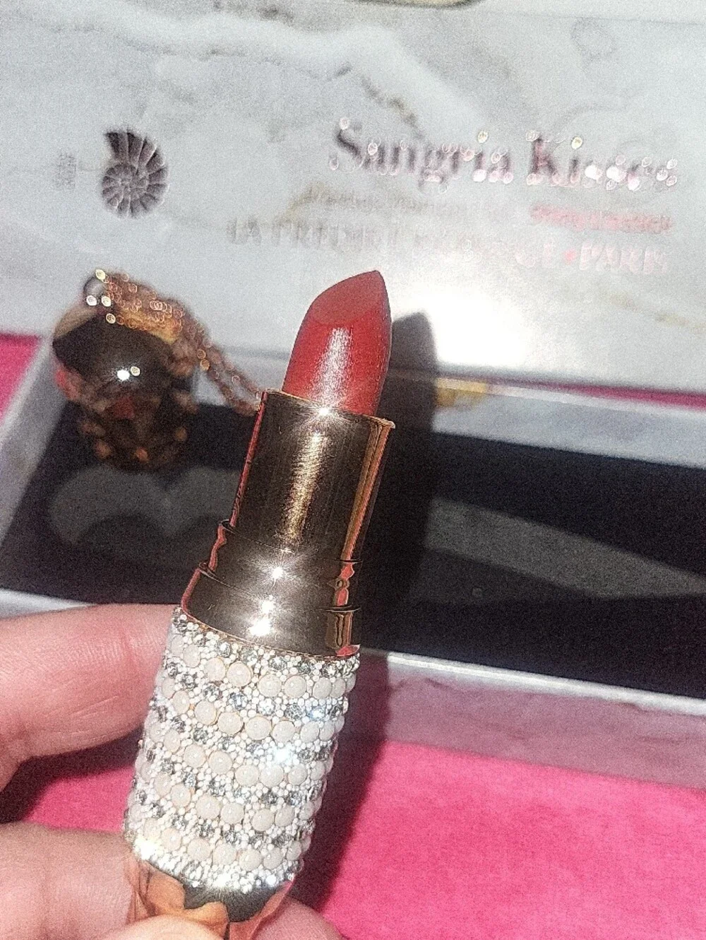 Sangria Kisses Prestige Diamond Lipstick -